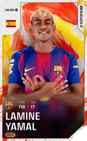 Lamine Yamal card