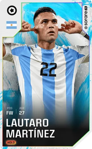 Lautaro Martinez card